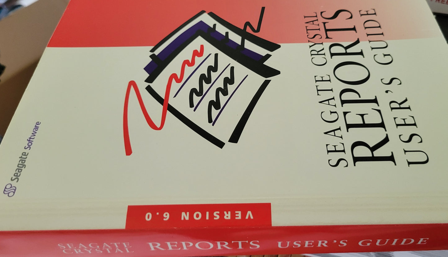 Seagate Crystal Reports Version 6.0 User's Guide