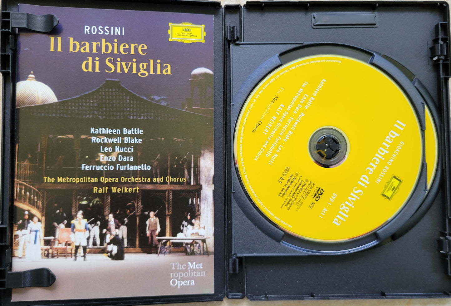 DVD - The Barber of Seville, Il barbiere di Siviglia (Opera)