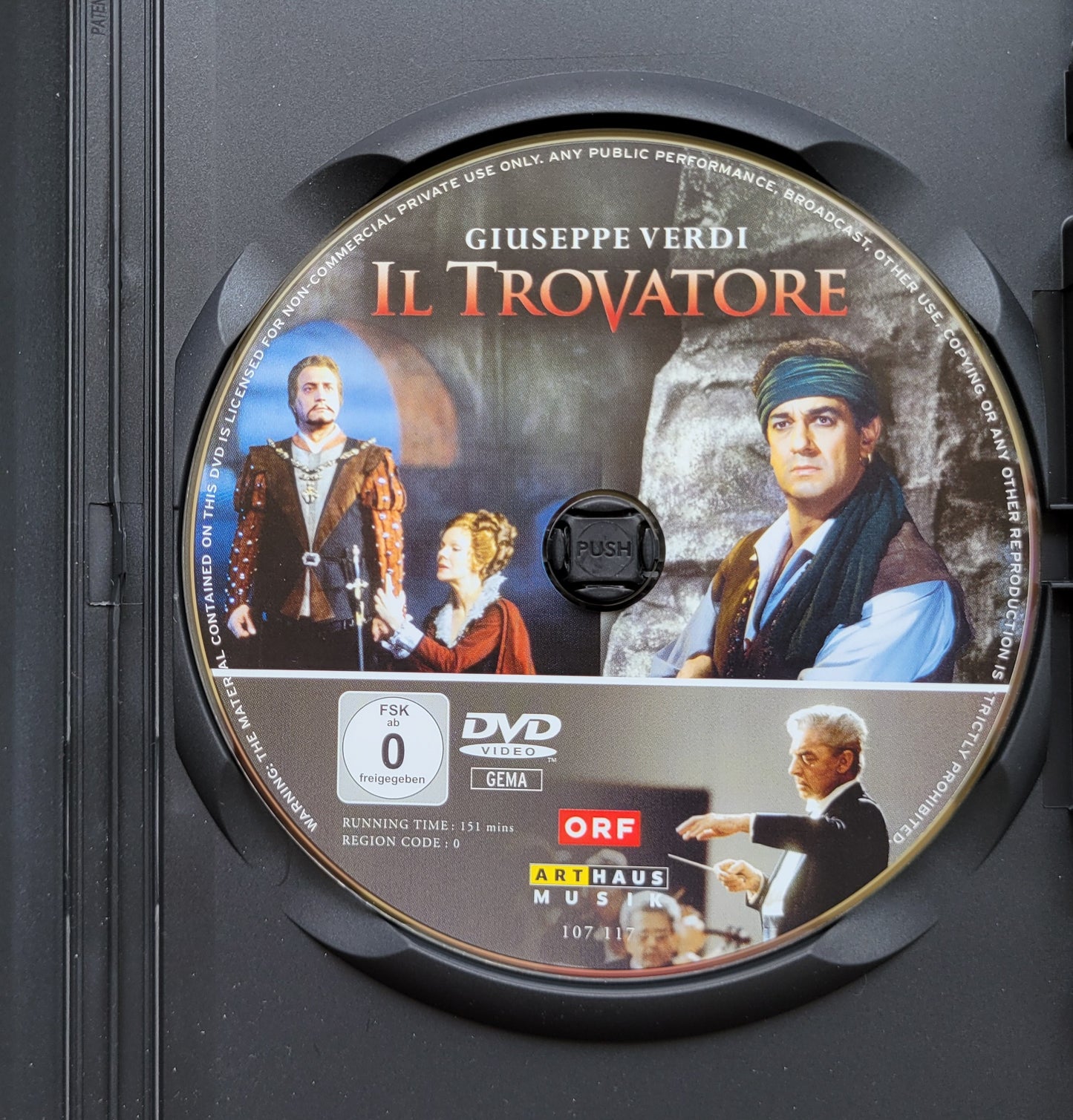 DVD - Giuseppe Verdi: Il Trovatore (Opera)