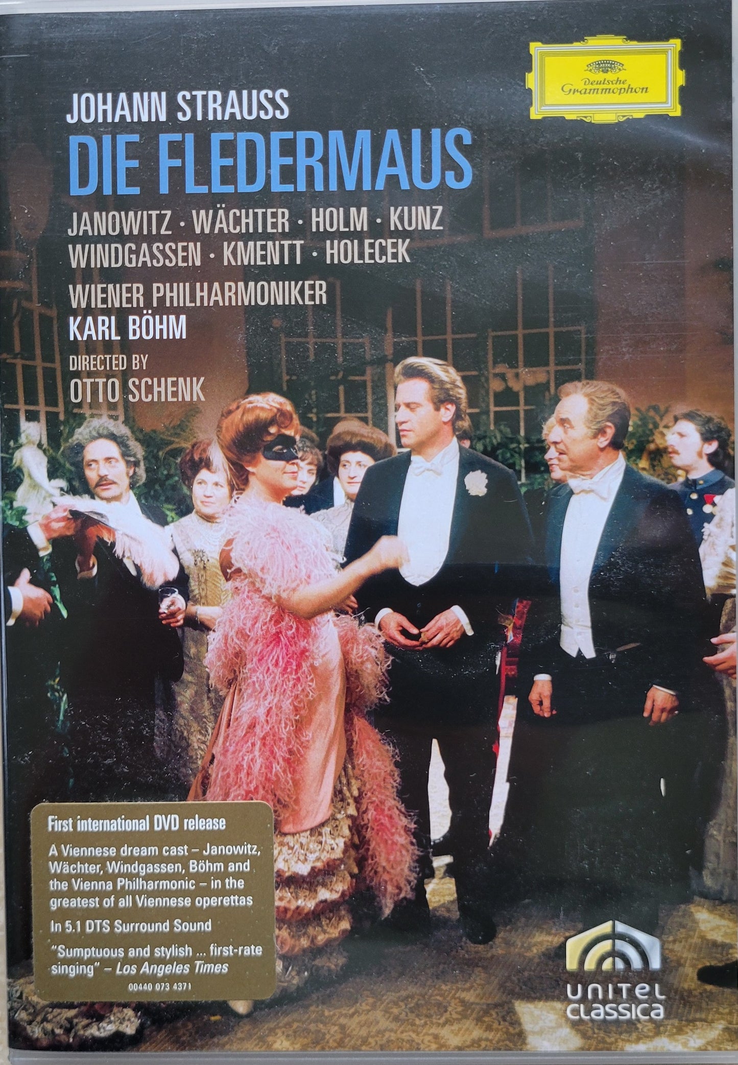 DVD - Johann Strauss: Die Fledermaus, The Bat (Opera)