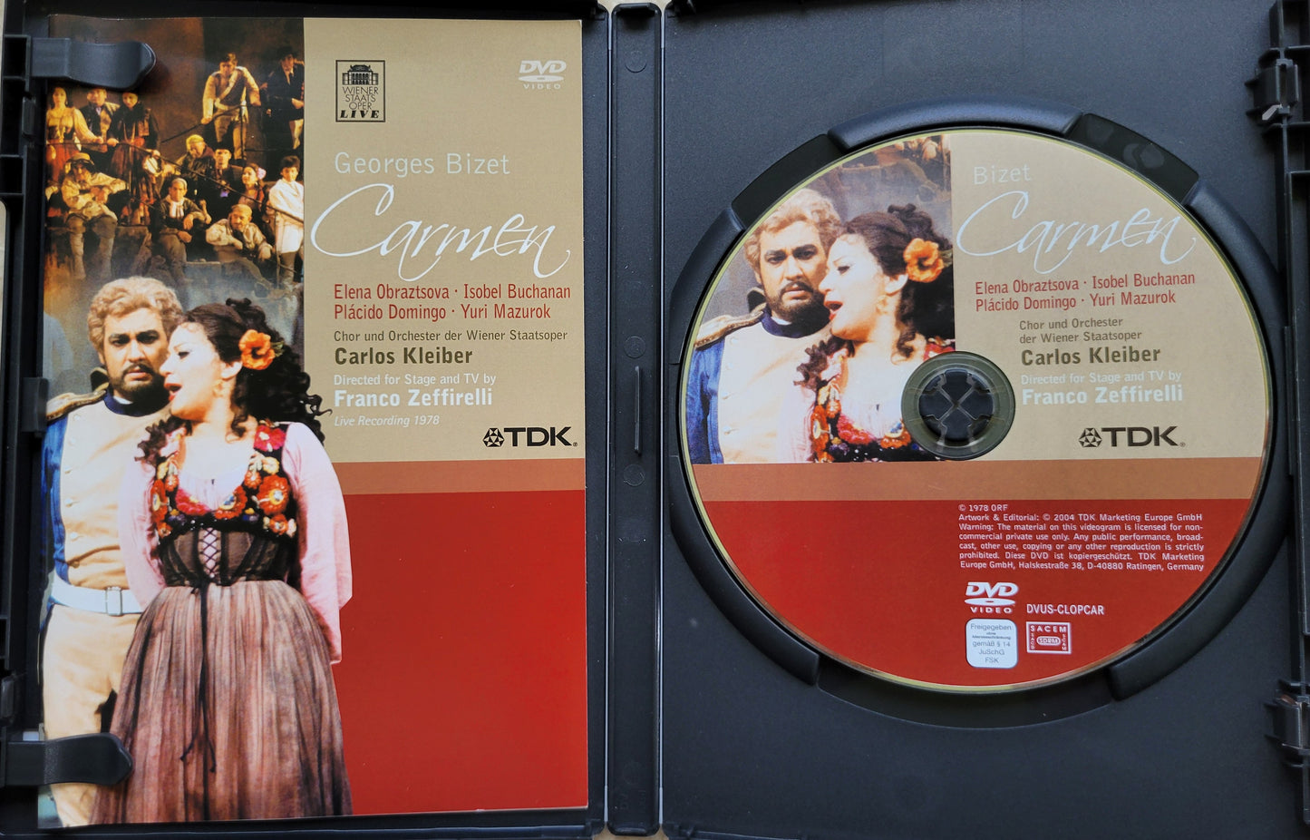 DVD - Georges Bizet: Carmen (Opera)