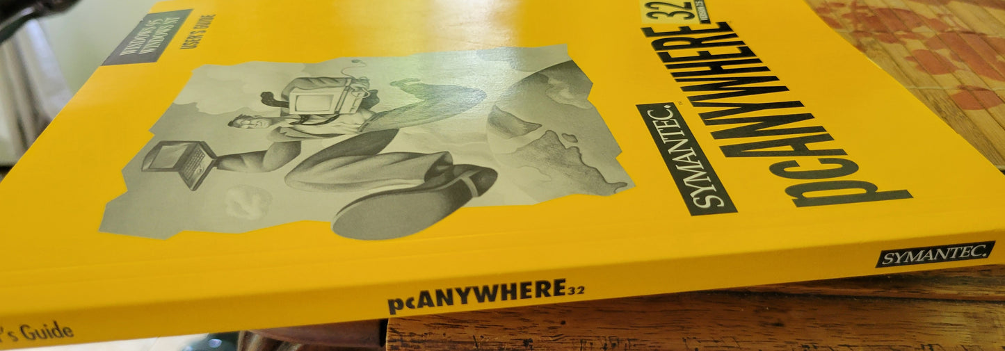 Vintage - SYMANTEC pcAnywhere User's Guide - 32 version 7.5, 1996