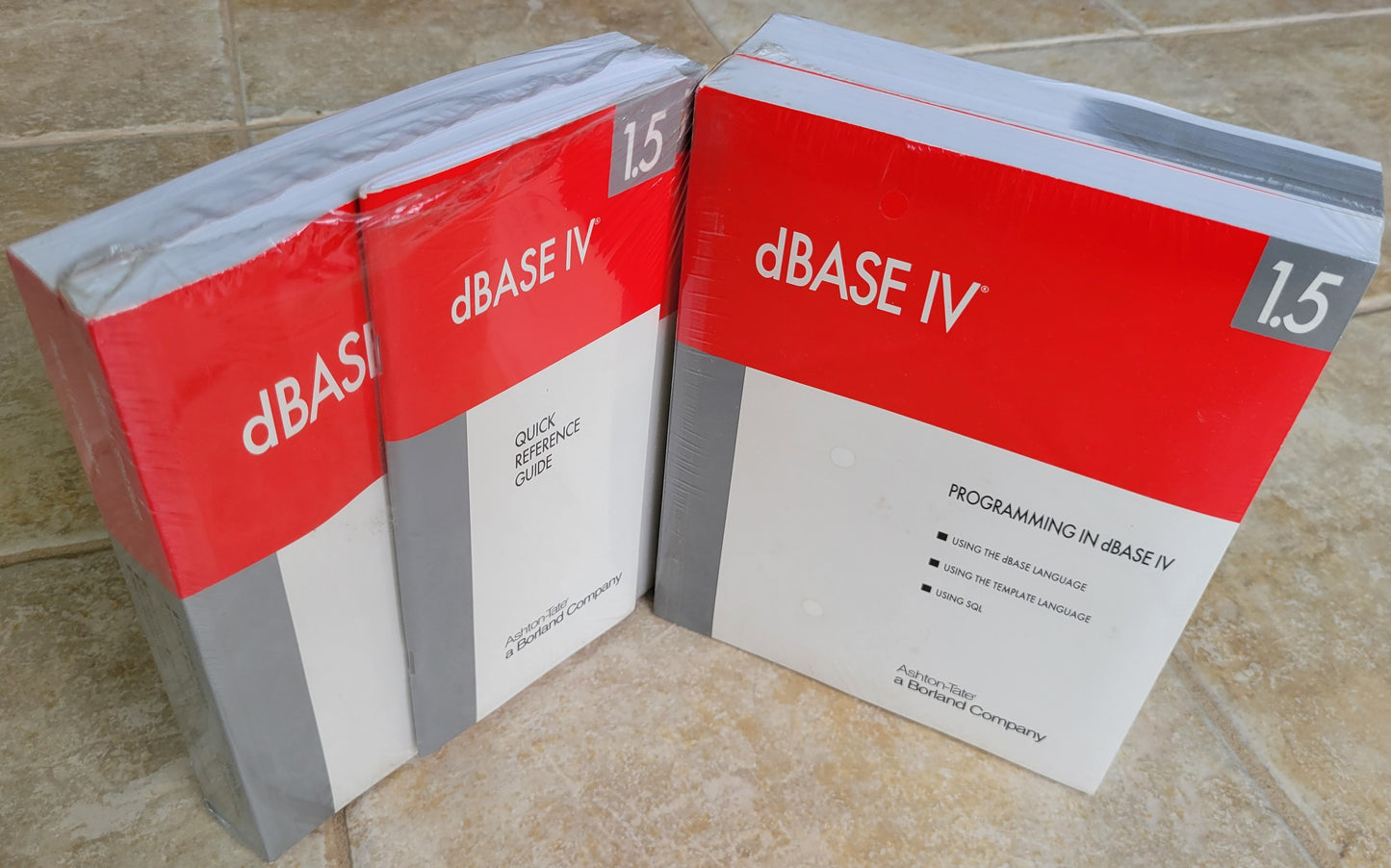 Vintage - dBASE IV Programming User's Manuals
