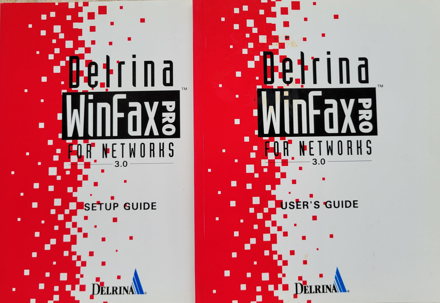 Vintage - Delrina WinFax Pro for Networks, Setup Guide and User's Guide