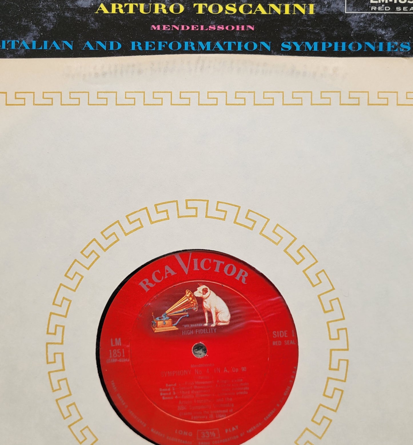 LP Record - Mendelssohn Symphony No. 4 and No. 5