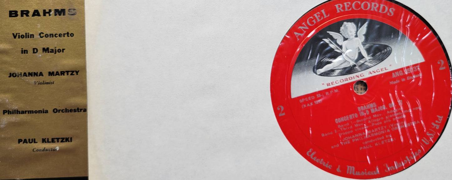 8. LP Record - Brahms: Violin concerto