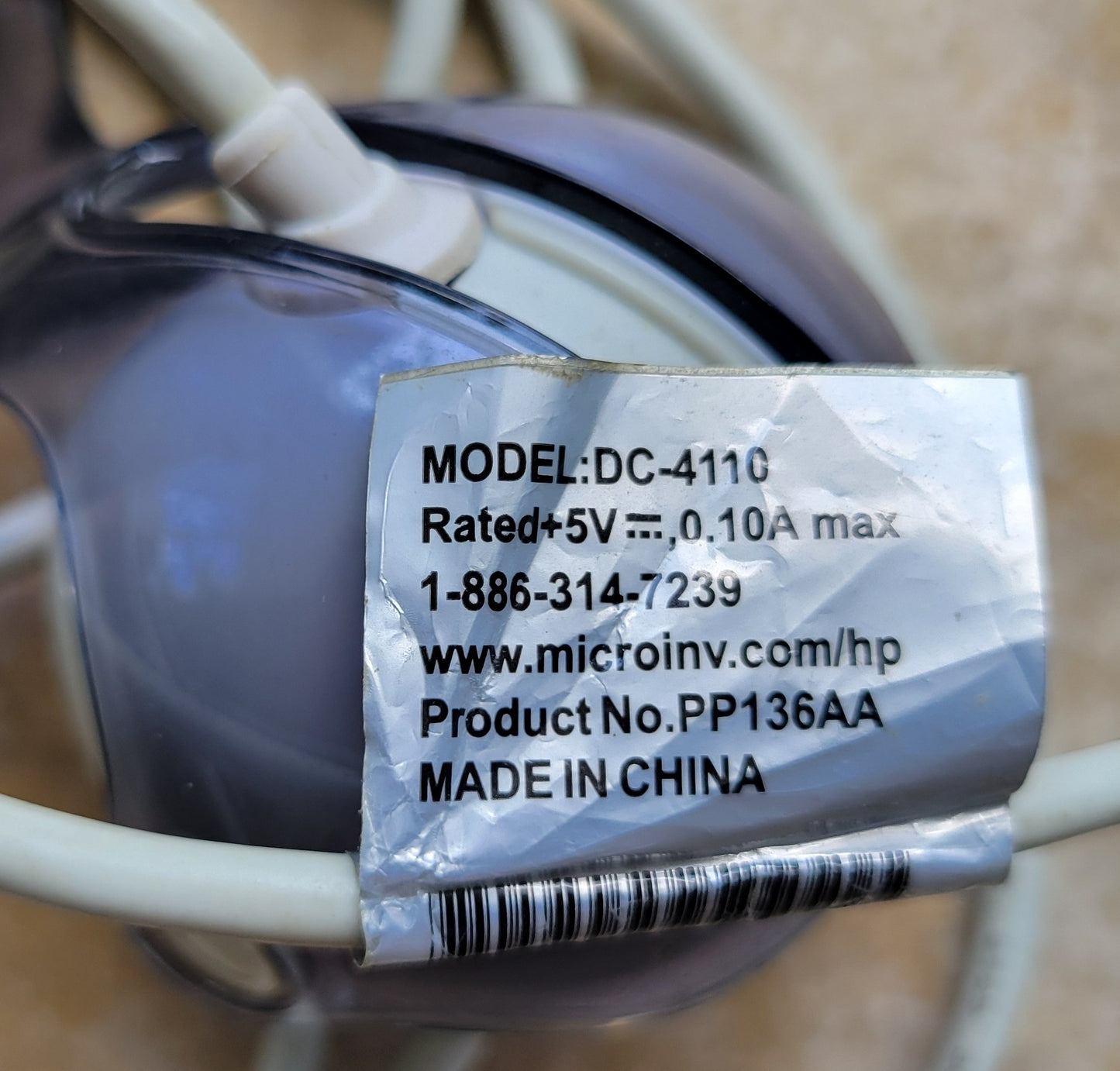 HP USB Web Cam, DC-4110