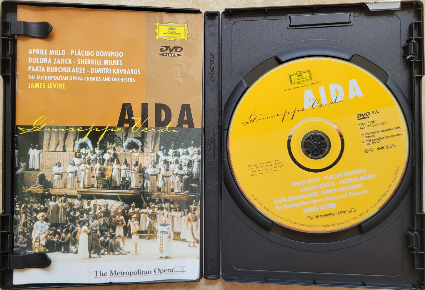 DVD - Verdi: Aida, The Met (Opera)
