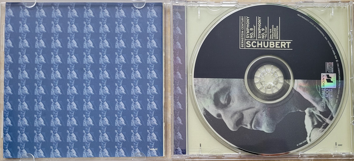 2. Music CD - Schubert: Symphony Nos. 8 & 9, Leonard Bernstein, 1999