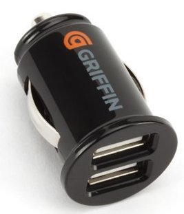 5. USB Dual 12V Cigarette Socket Plug Adapter for Car Charger