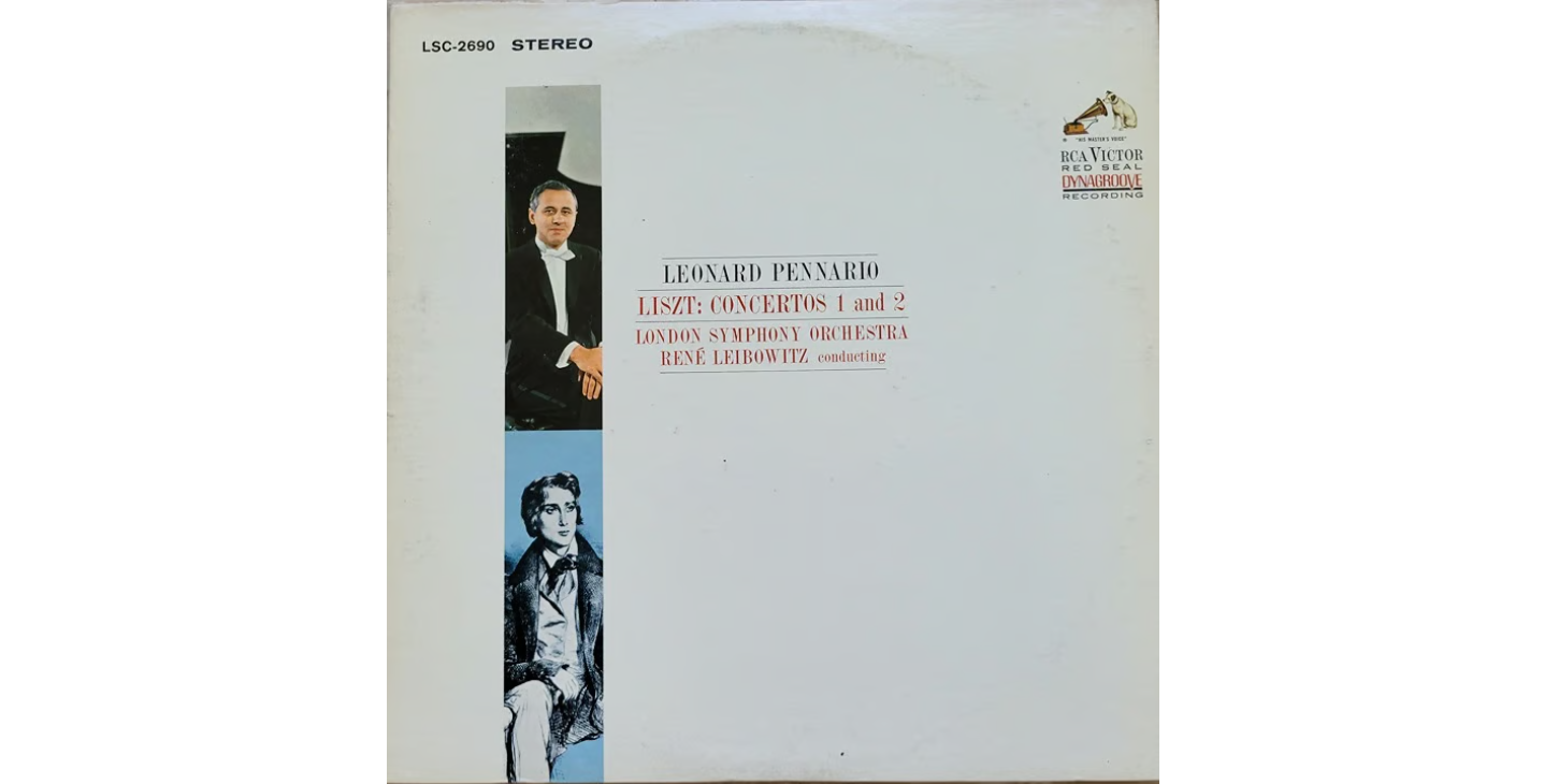 LP Record - Liszt: Concertos No. 1 and No. 2