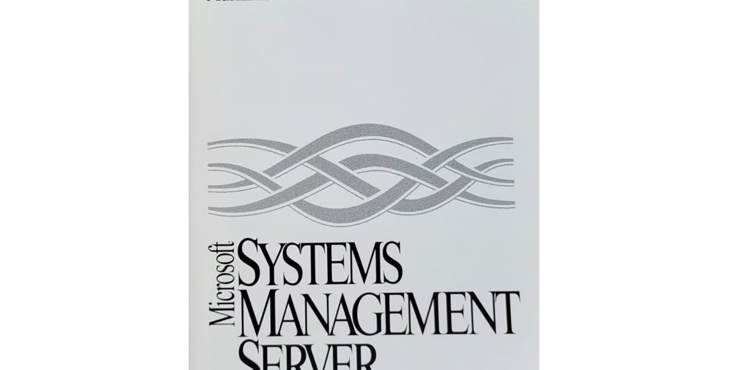 5. Vintage - Microsoft Systems Management Server for Windows NT