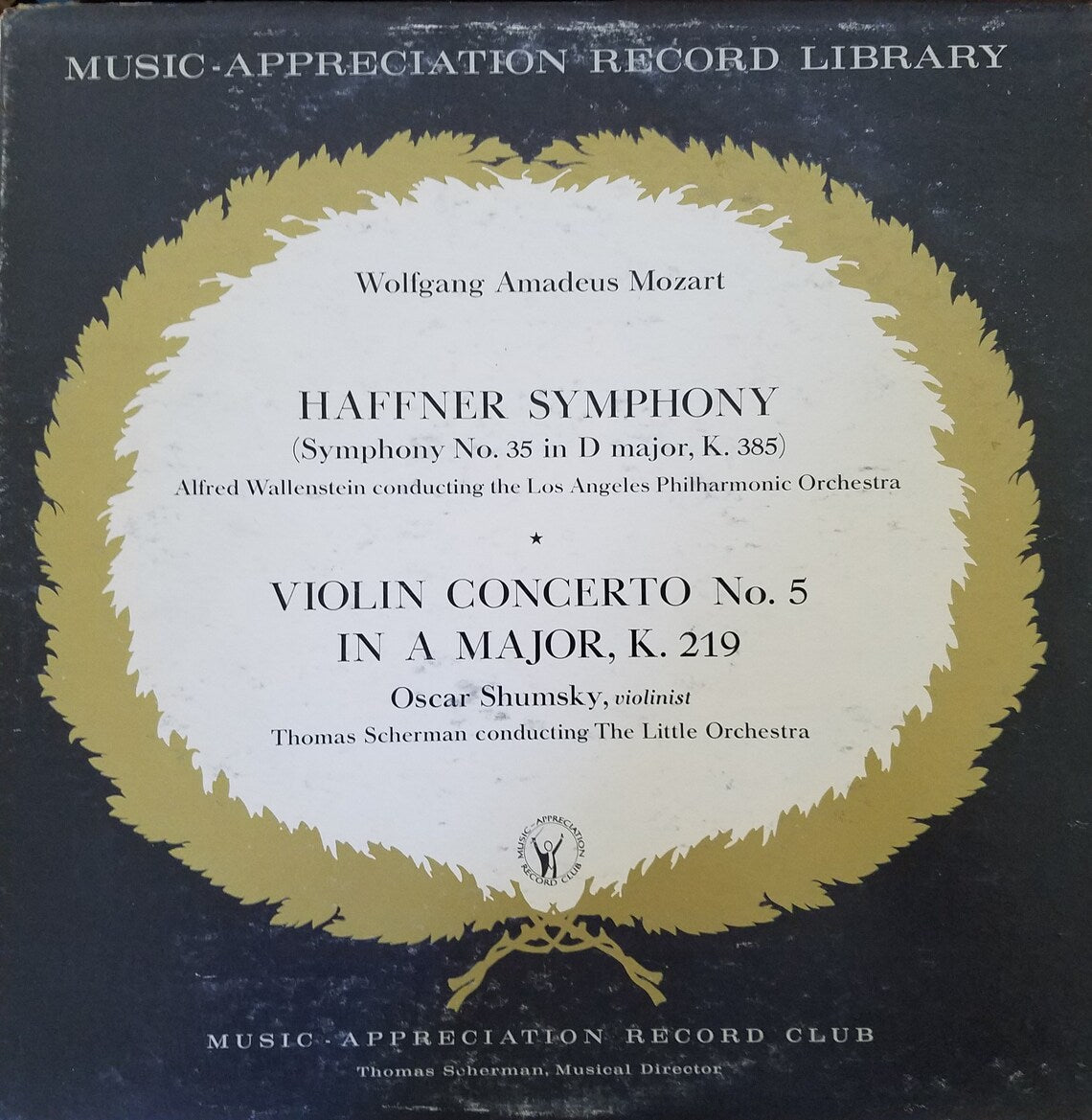 LP Record - Mozart: Haffner Symphony No. 35 and Violin Concerto No. 5