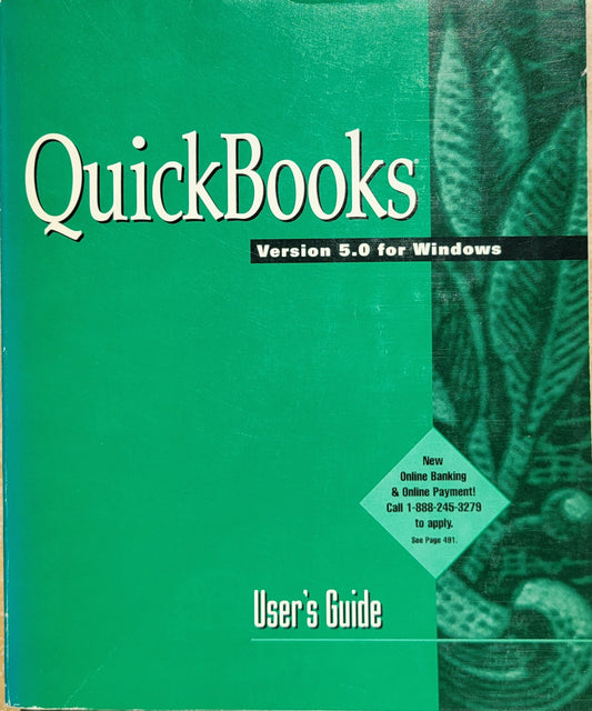 Quickbooks Version 5.0 for Windows User's Guide