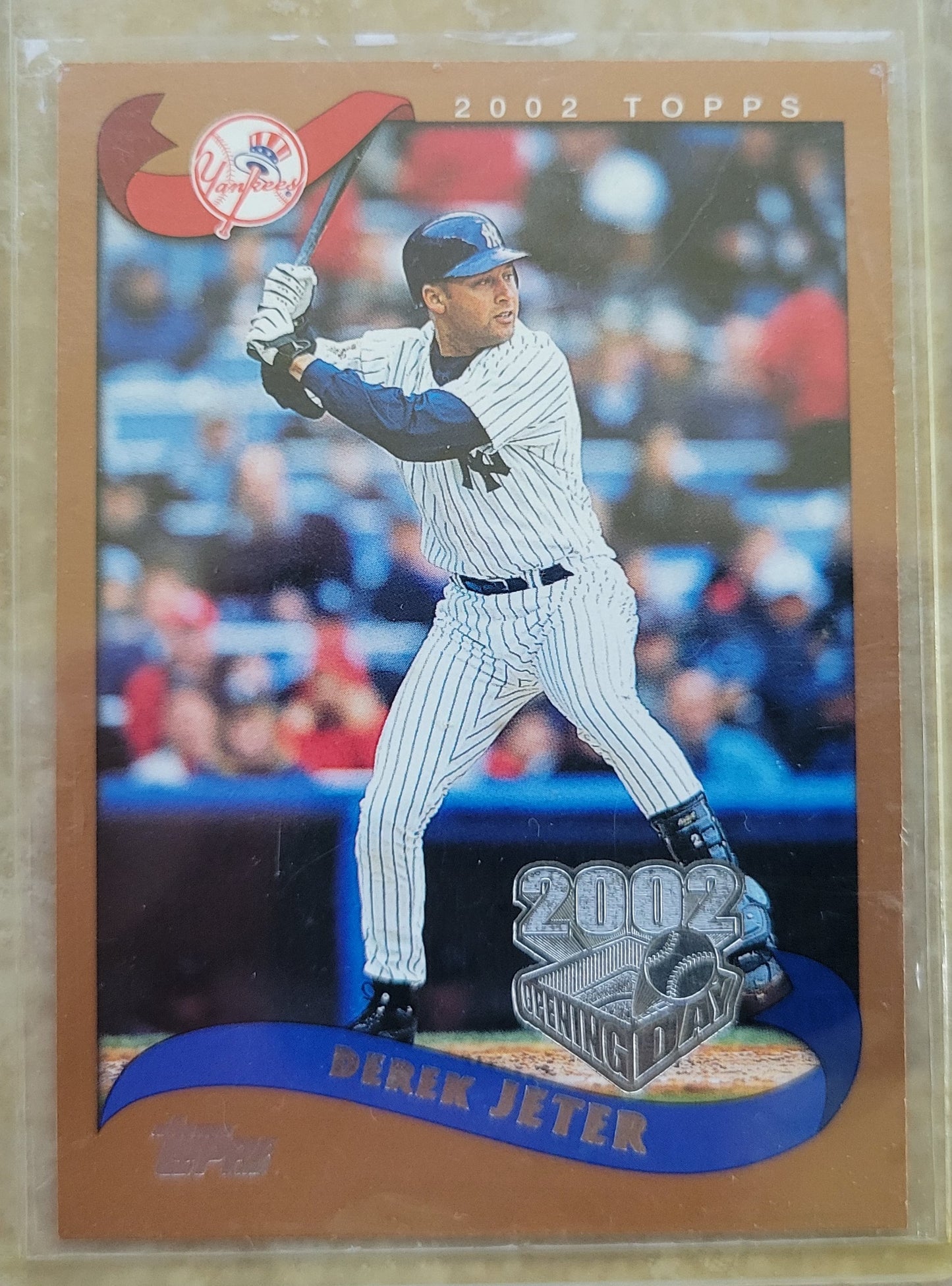 Derek Jeter - Baseball Card, 2002