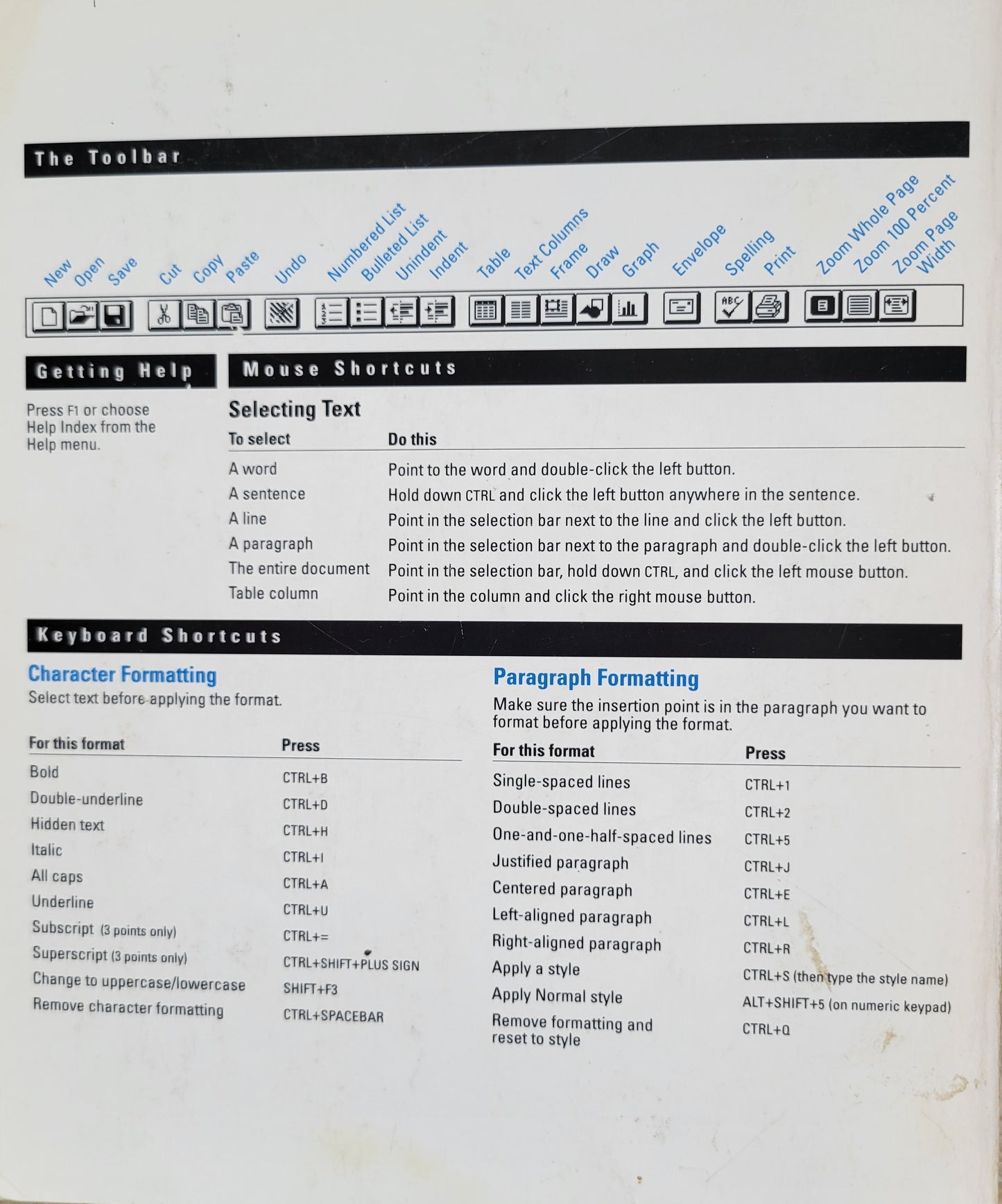 Vintage - Microsoft Word for Windows User's Guide for Gateway 2000 Edition