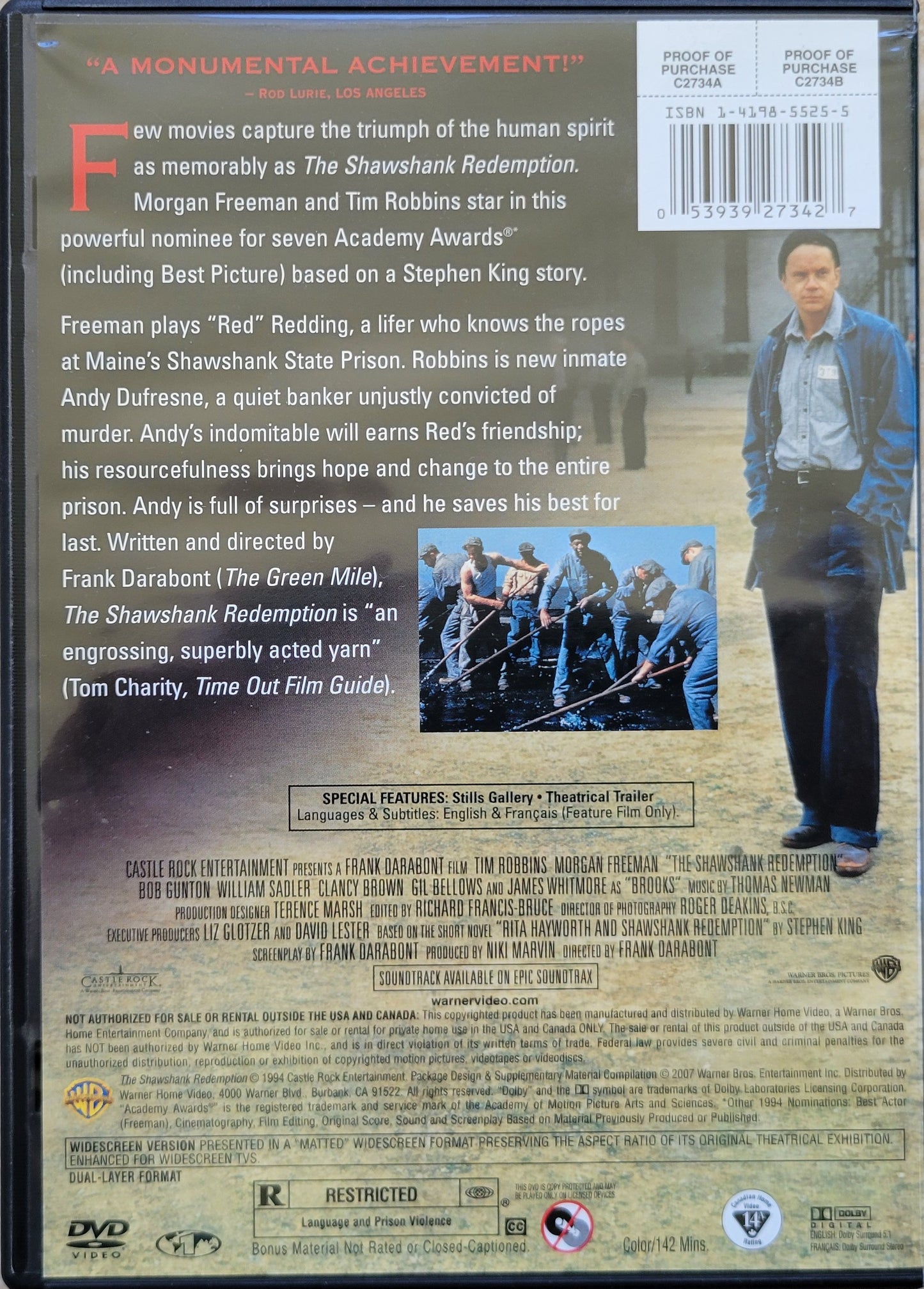 DVD - The Shawshank Redemption