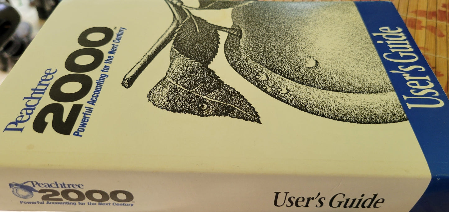 Vintage - Peachtree 2000 User's Guide - 2nd Edition