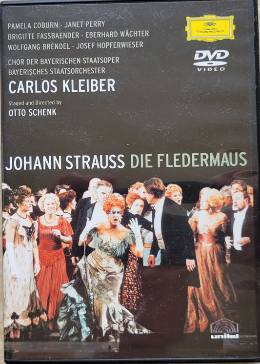 DVD - Johann Strauss: Die Fledermaus, The Bat (Opera)