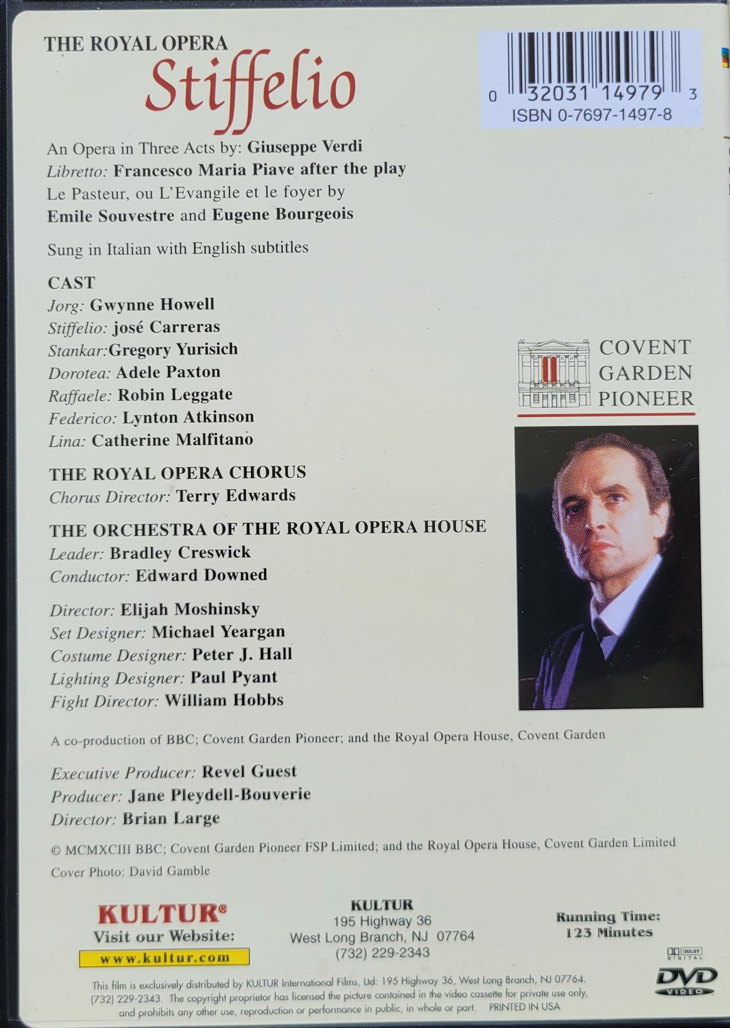 DVD - Giuseppe Verdi: Stiffelio (Opera)