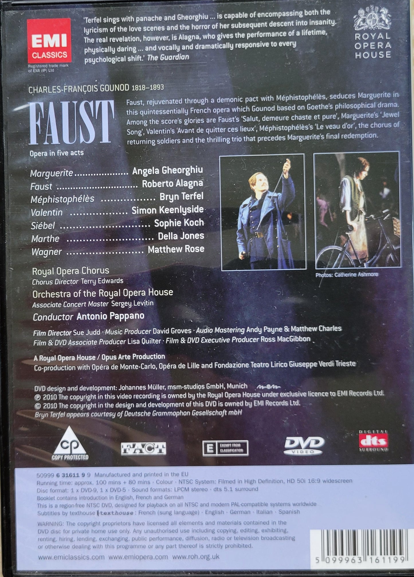 DVD - Gounod: Faust (Opera)