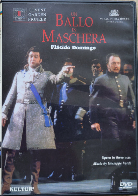 DVD - Verdi: Un Ballo in Maschera (Opera)