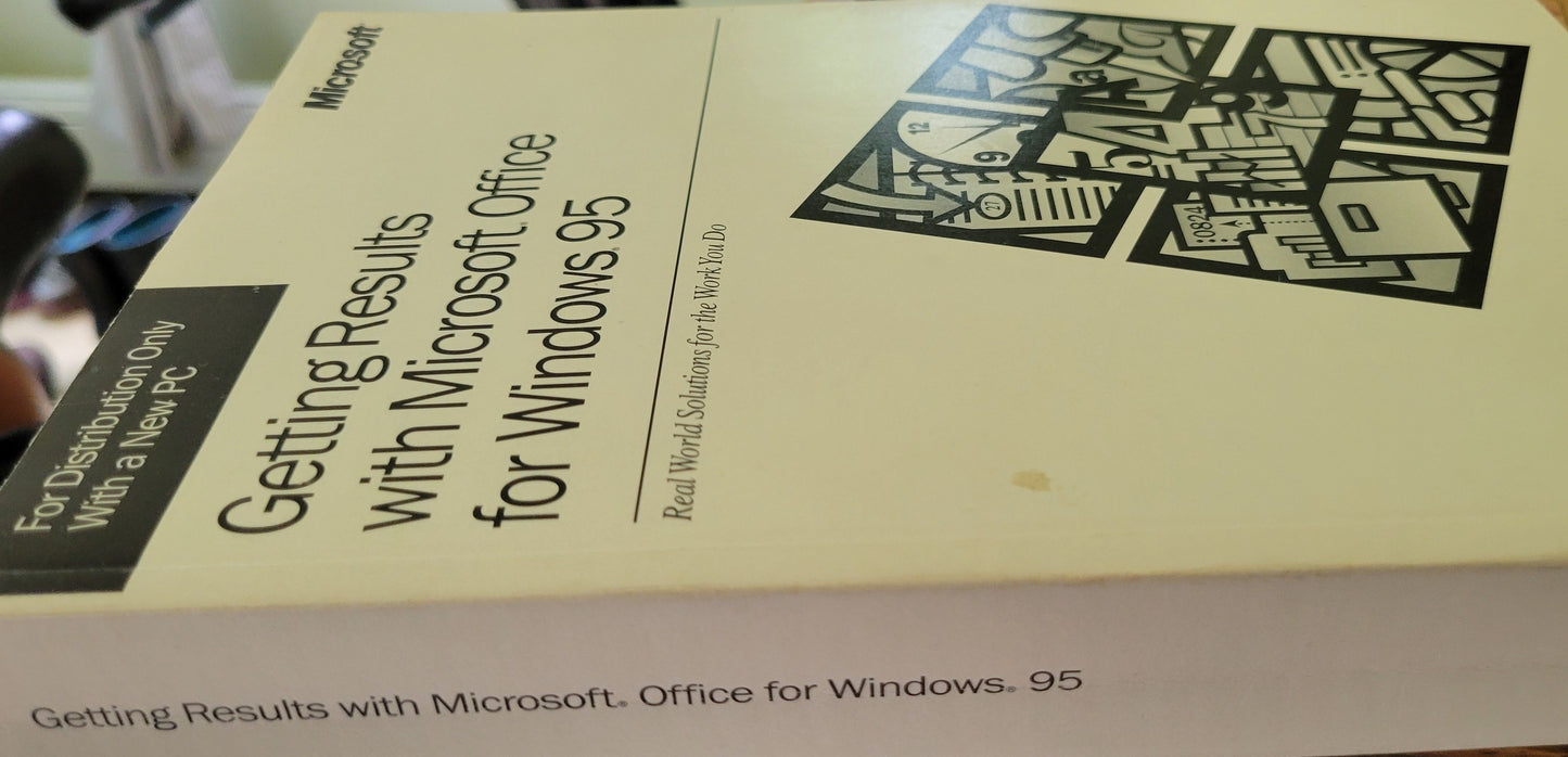 Vintage - Getting Results with Microsoft Office for Windows 95