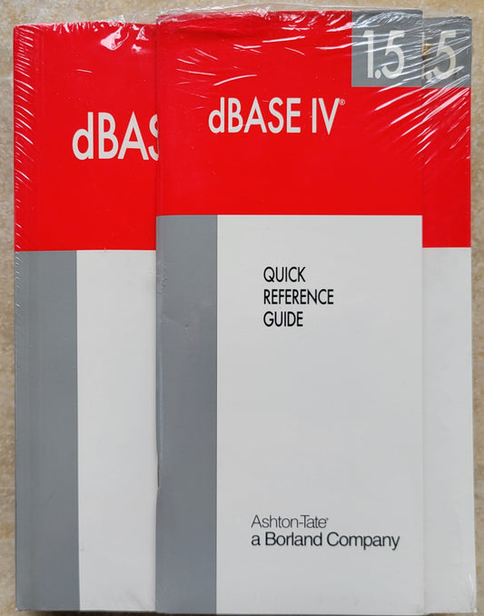 Vintage - dBASE IV Programming User's Manuals