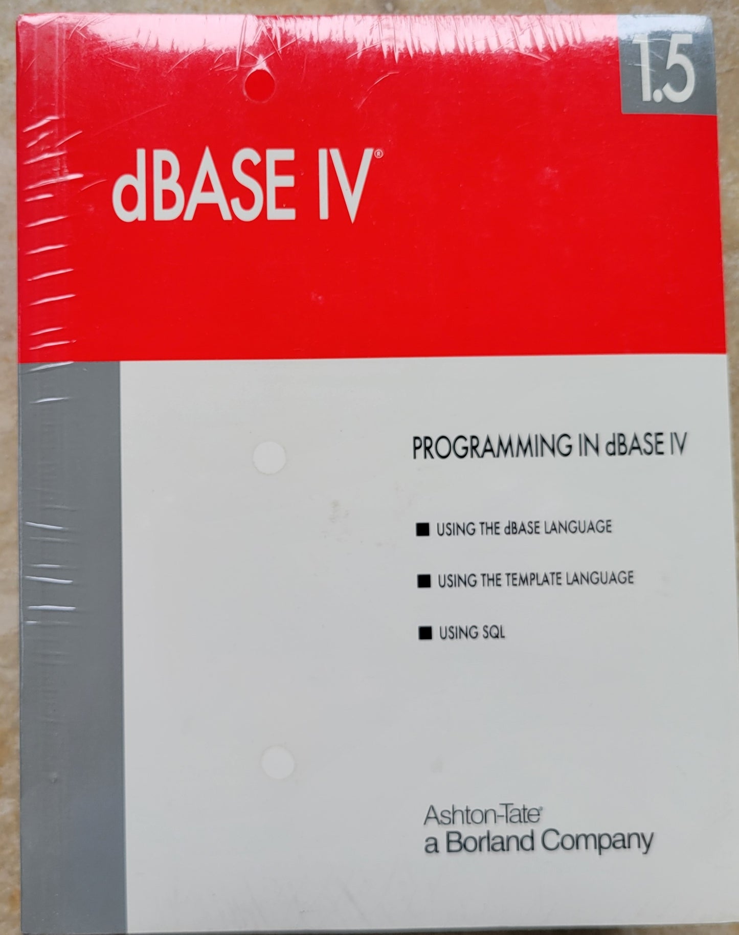 Vintage - dBASE IV Programming User's Manuals