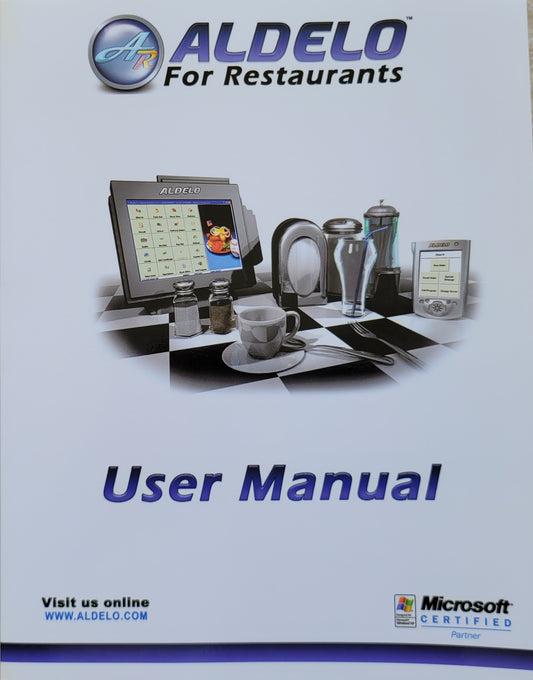 Vintage - Aldelo For Restaurants User Manual