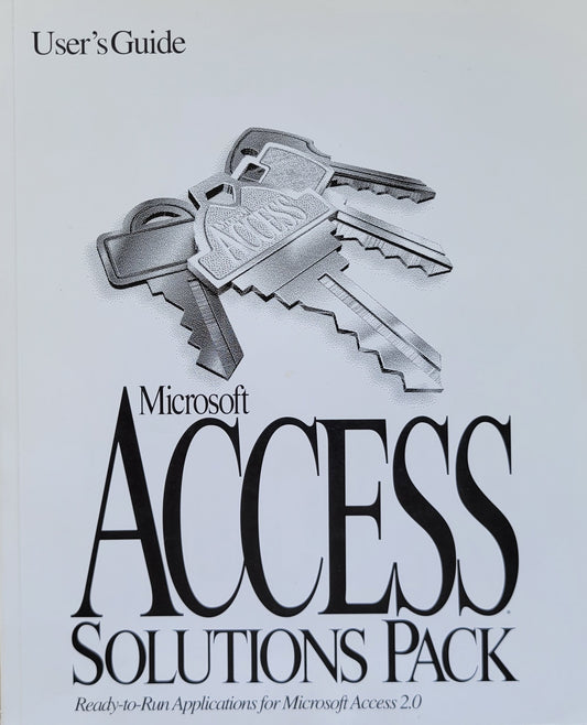 Vintage - Microsoft Access Solutions Pack User's Guide