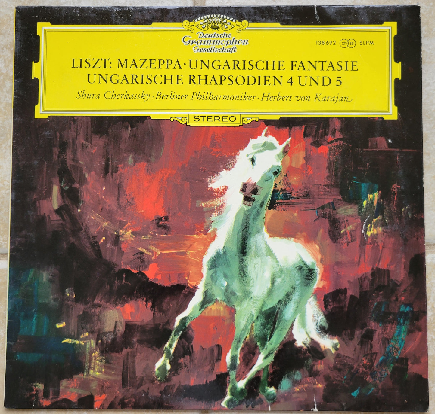 LP Record - Franz Liszt: Mazeppa, Ungarische Fantasie Ungarische Rhapsodien 4-5