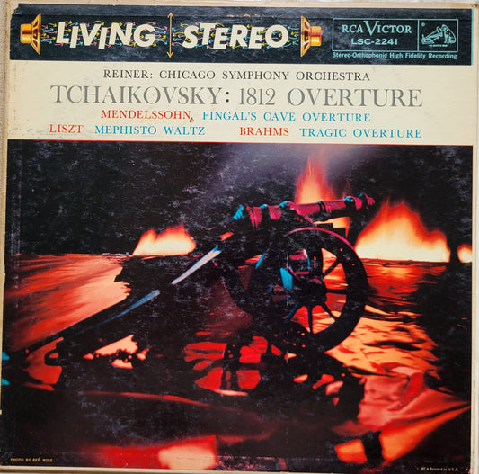8. LP Record - Tchaikovsky: 1812 Overture and Mendelssohn: Fingal's Cave Overture