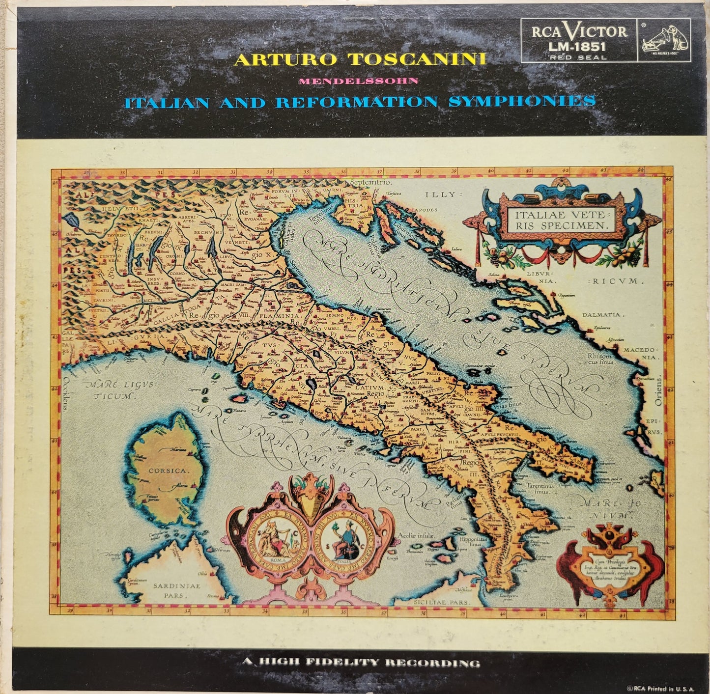 LP Record - Mendelssohn Symphony No. 4 and No. 5