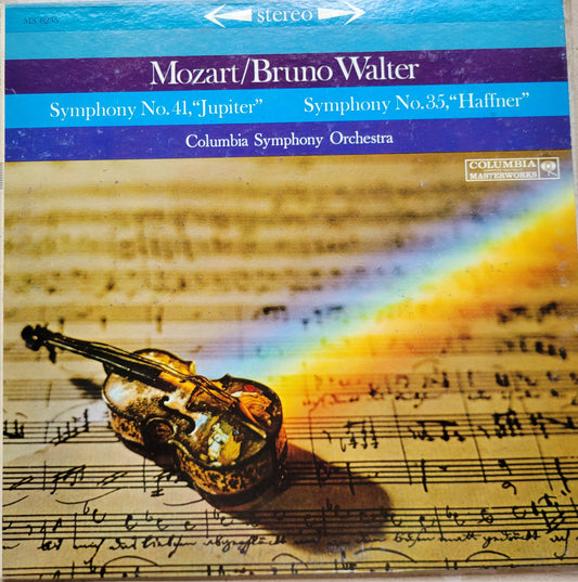 LP Record - Mozart: Symphony No. 41 Jupiter and No. 35 Haffner