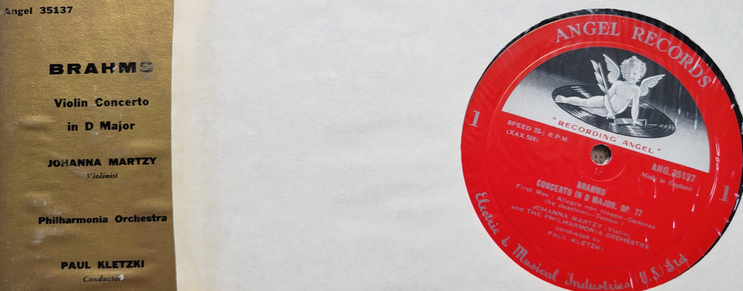 8. LP Record - Brahms: Violin concerto