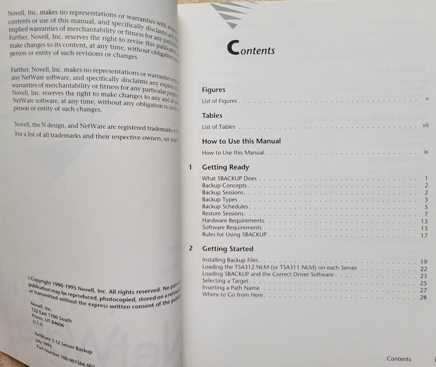 Vintage - NOVELL Netware 3.12 Server Backup