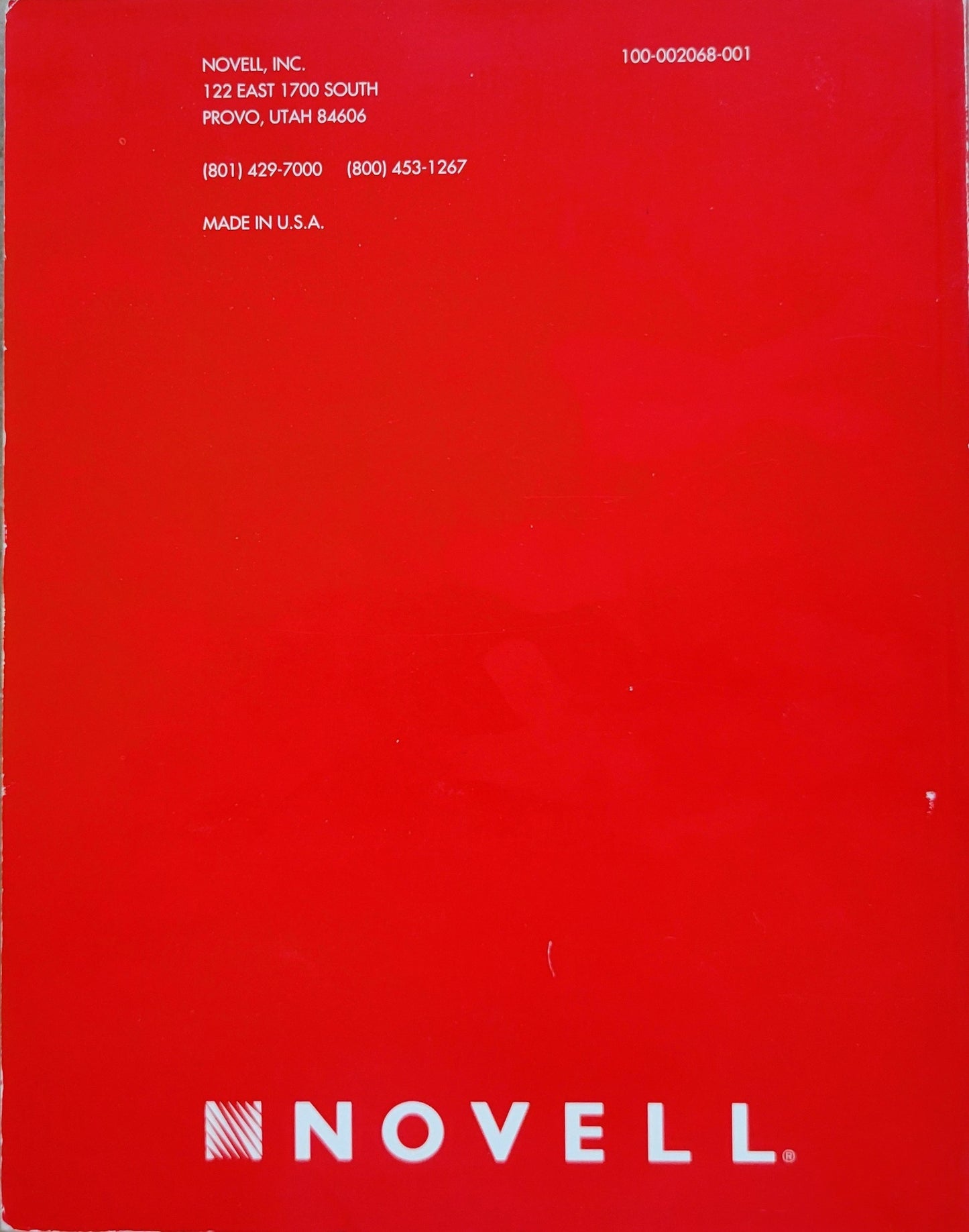 Vintage - NOVELL NetWare Installation, Version 4