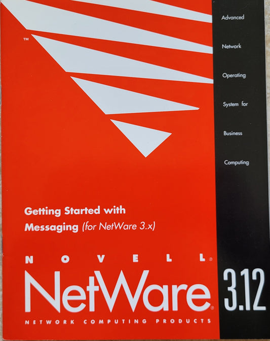 Vintage - NOVELL NetWare Getting Started with Messaging