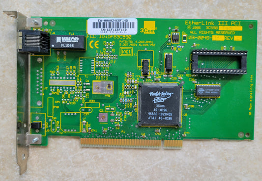 3Com EtherLink III PCI Network PCI Adapter, 3C590 TPO
