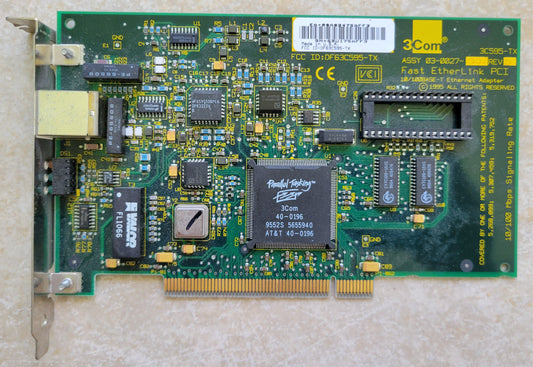 3Com Fast EtherLink PCI Ethernet Network Card, 3C595-TX