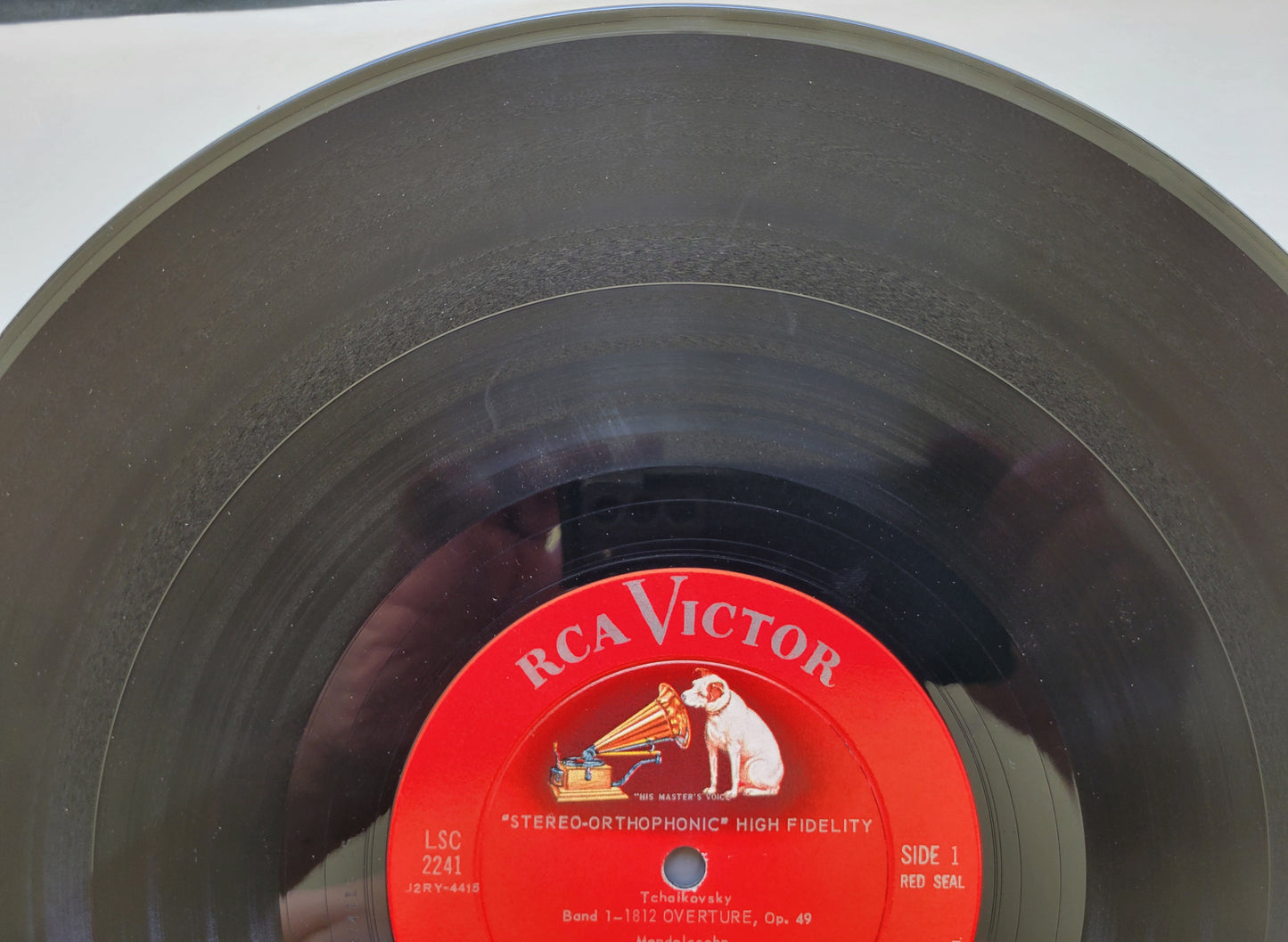 8. LP Record - Tchaikovsky: 1812 Overture and Mendelssohn: Fingal's Cave Overture