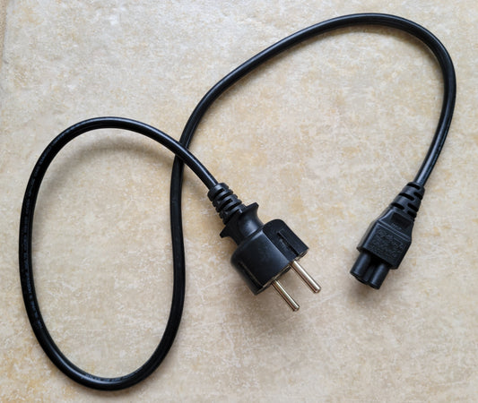 AC 3 Prong Power Cord, 2 Feet 16A and 250V