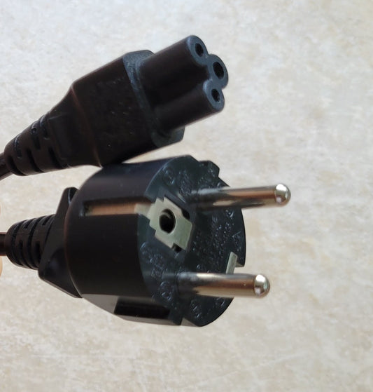 AC 3 Prong Power Cord, 2 Feet 16A and 250V