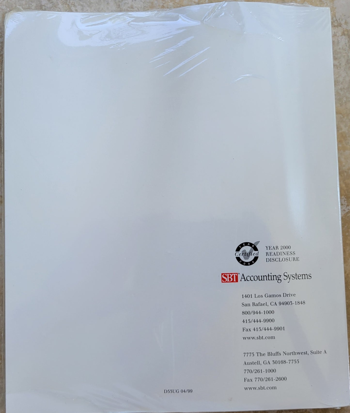 Vintage - SBT Pro Series, User's Guide