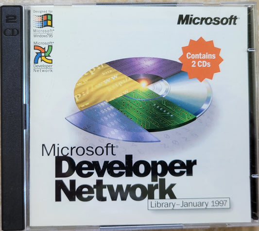 4. Vintage CD - Microsoft Developer Network, Software Library