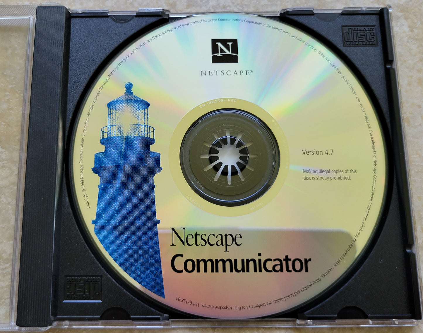 Vintage CD - Netscape Communicator, Version 4.7, 1999