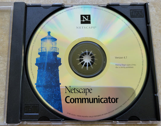 Vintage CD - Netscape Communicator, Version 4.7, 1999