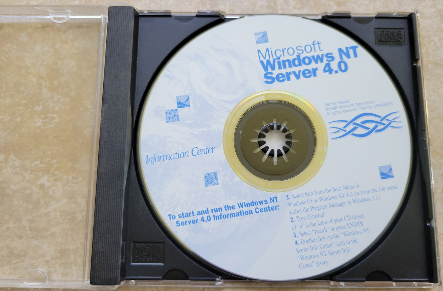 Vintage CD - Microsoft Windows NT Server 4.0