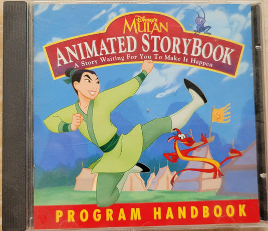 Vintage CD - Disney's Mulan Animated Story Book